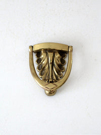 antique brass door knocker