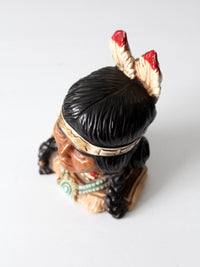 American Indian bust ca. 1974