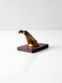 vintage Italian pipe rest