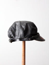 vintage Harley Davidson leather cap