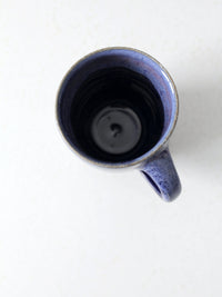 vintage studio pottery mug
