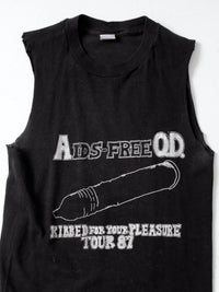 vintage 80s AIDS t-shirt