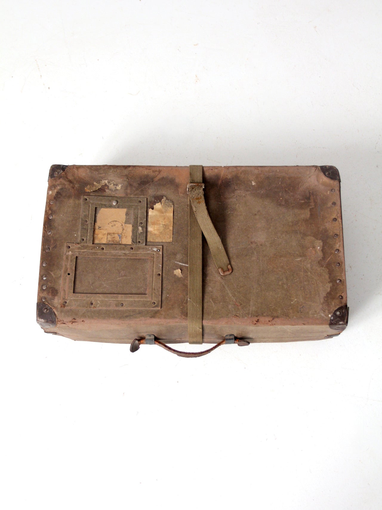 1950s army laundry mailer box