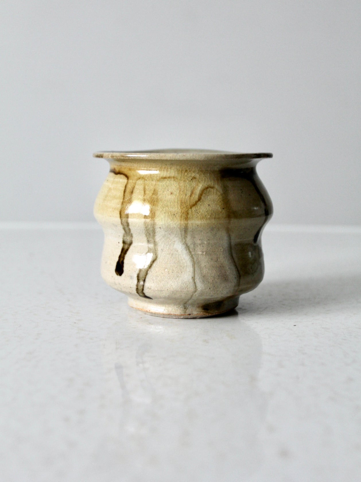vintage studio pottery vase