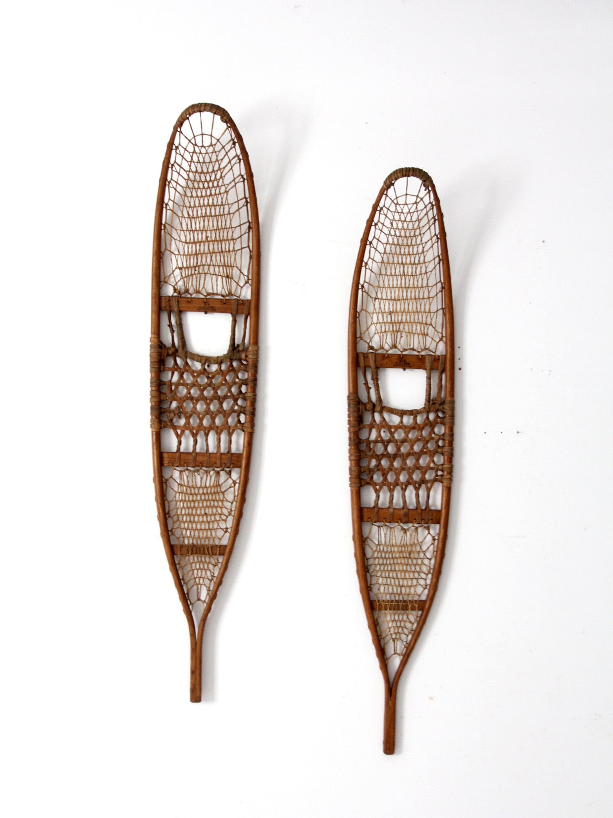 vintage CA Lund snowshoes