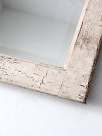 antique beveled glass mirror