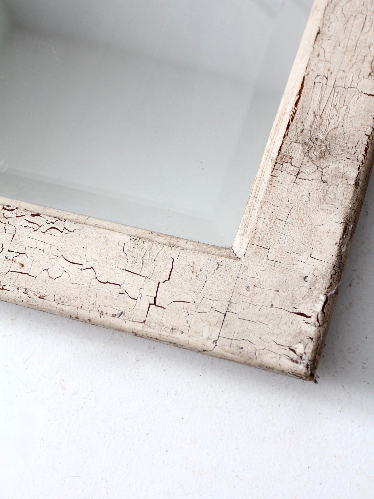 antique beveled glass mirror