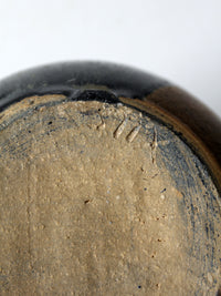 vintage studio pottery vase