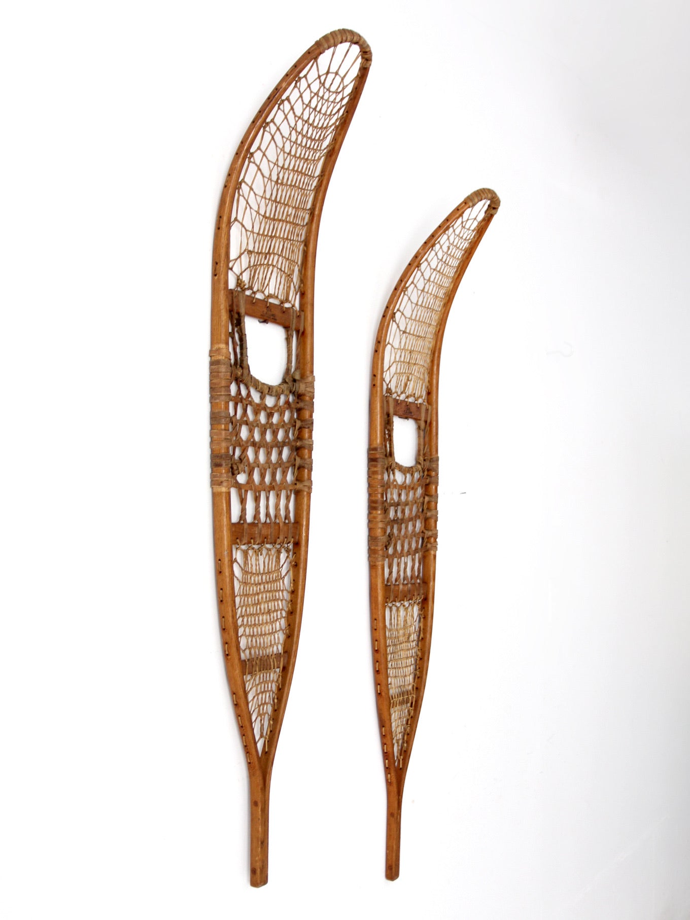 vintage CA Lund snowshoes