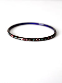vintage cloisonne bangle bracelet