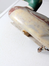 vintage 1967 Victor D-9 duck decoy