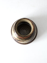 vintage studio pottery vase