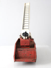 vintage Tonka toy fire truck