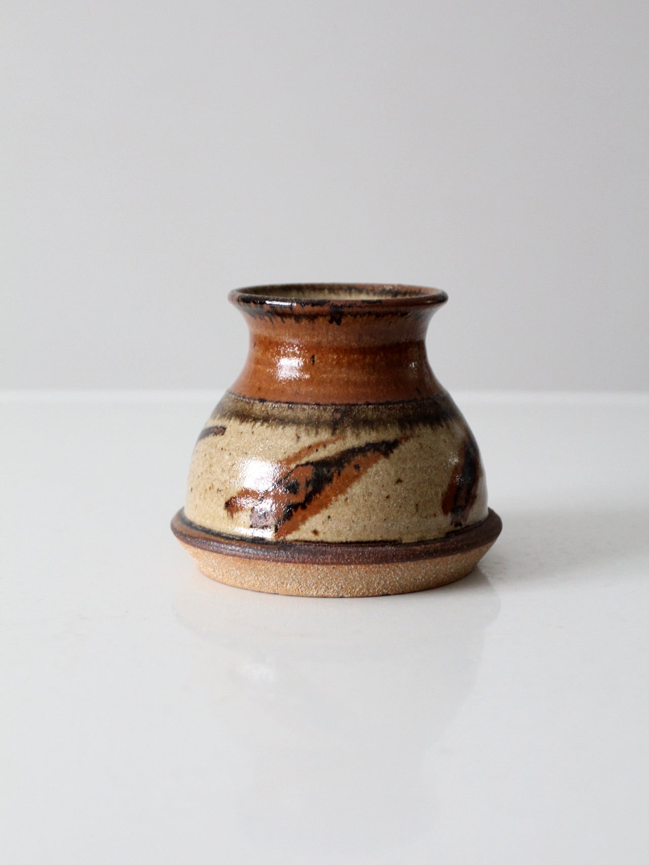 vintage studio pottery vase