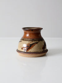 vintage studio pottery vase