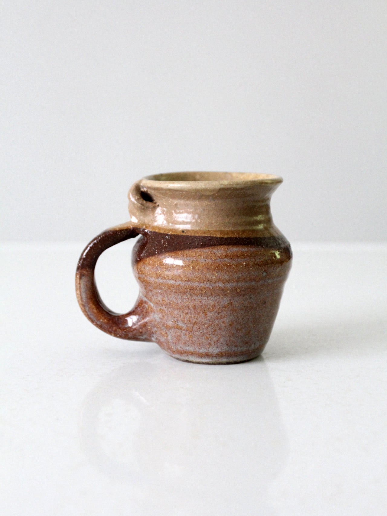 vintage studio pottery mug