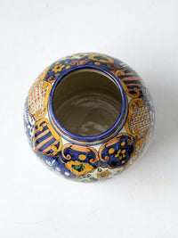 vintage Talavera style vase