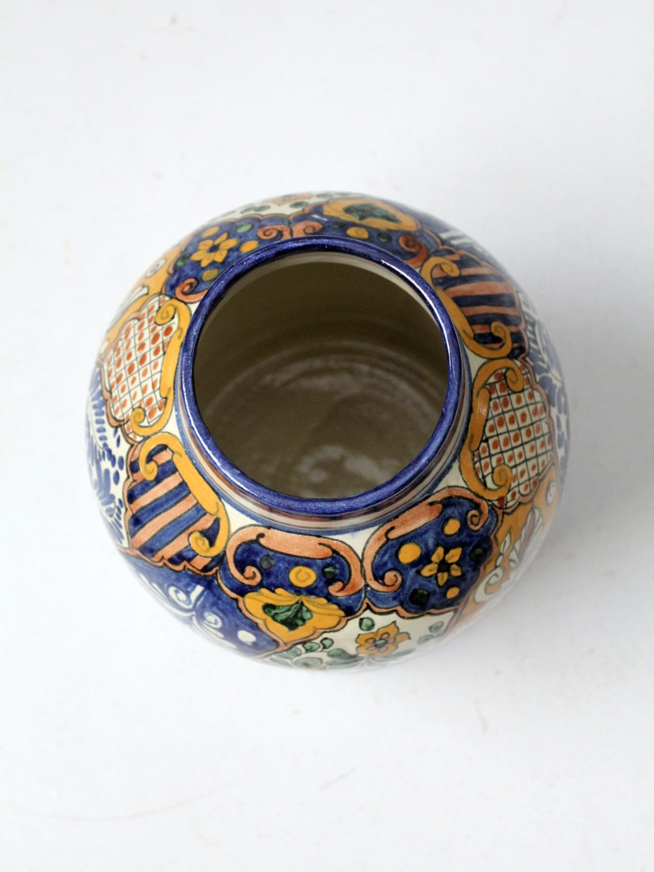 vintage Talavera style vase