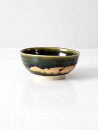 artist signed studio pottery bowl