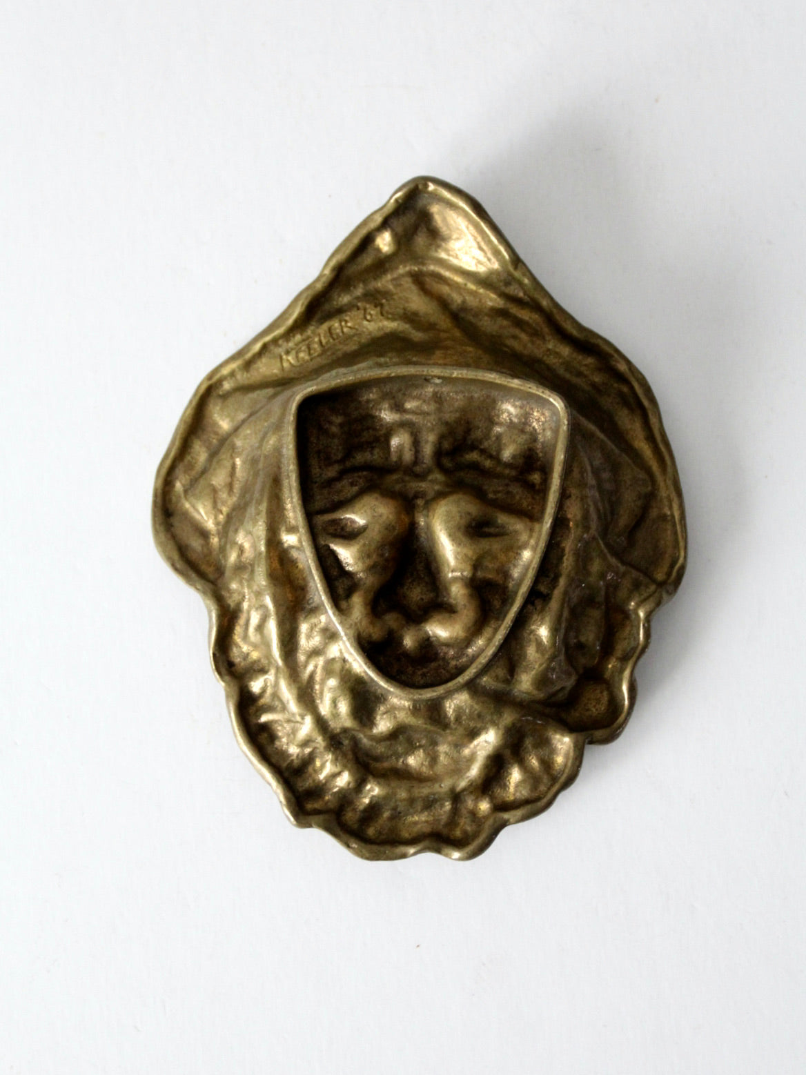 Keeler brass ashtray circa 1967