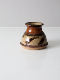 vintage studio pottery vase
