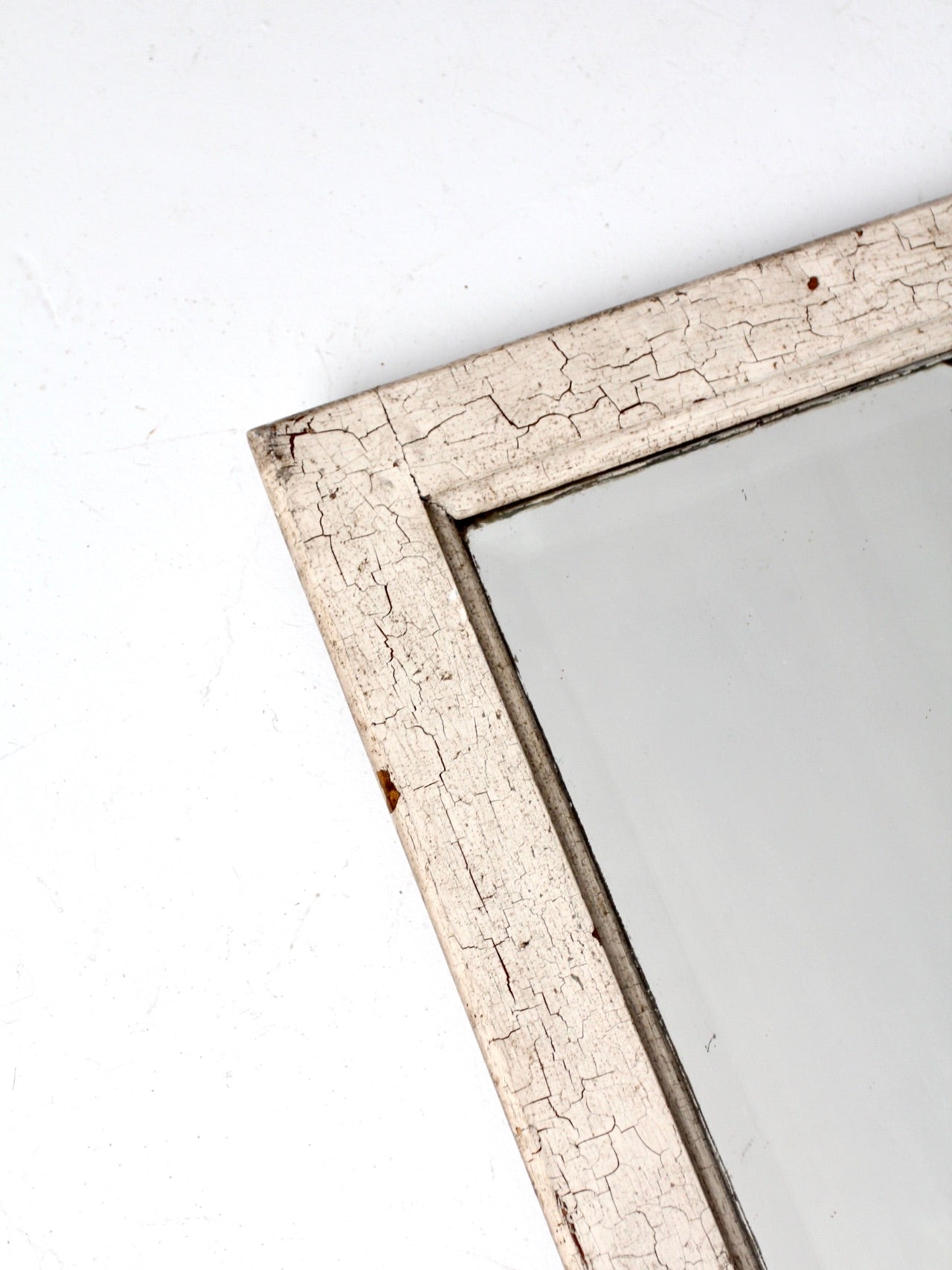 antique beveled glass mirror