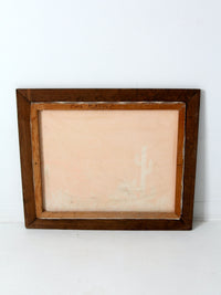 vintage southwestern landscape painting