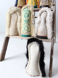 carnival knock down dolls circa 1930