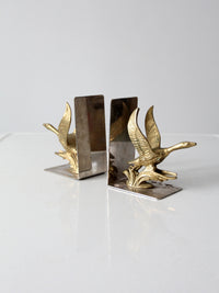 mid-century duck bookends