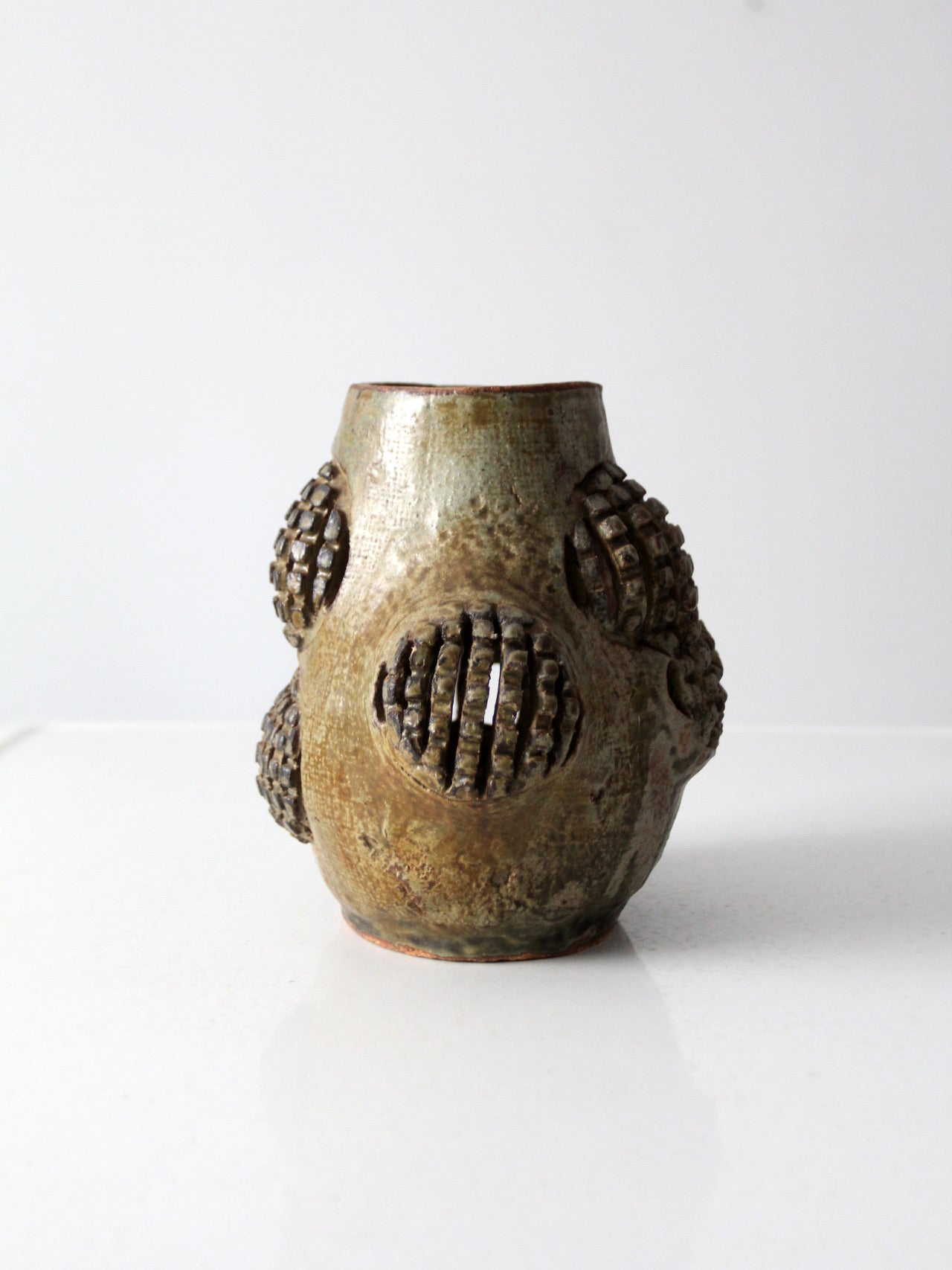 vintage studio pottery vase