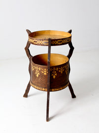 antique bandbox table