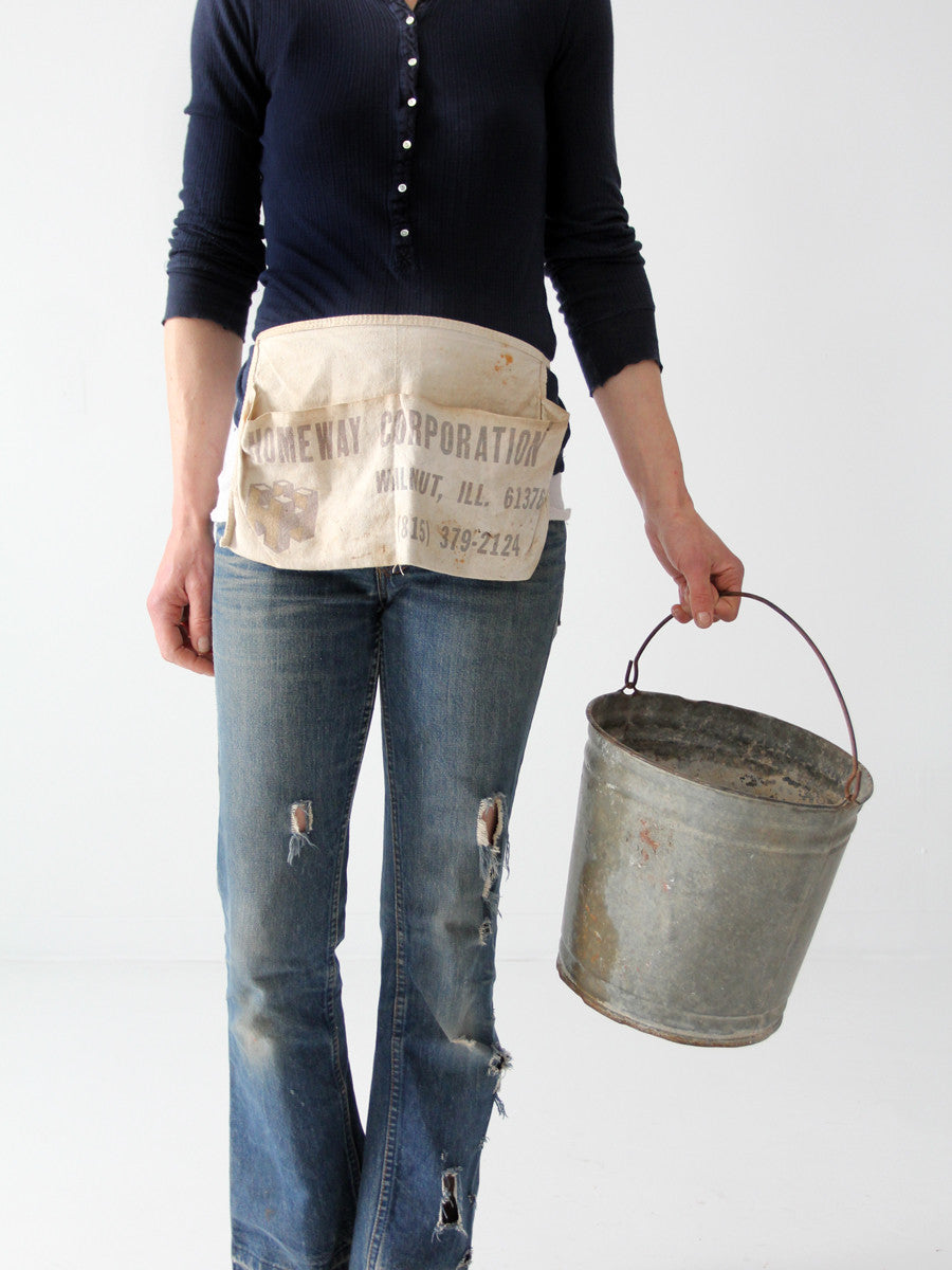 vintage work apron – 86 Vintage