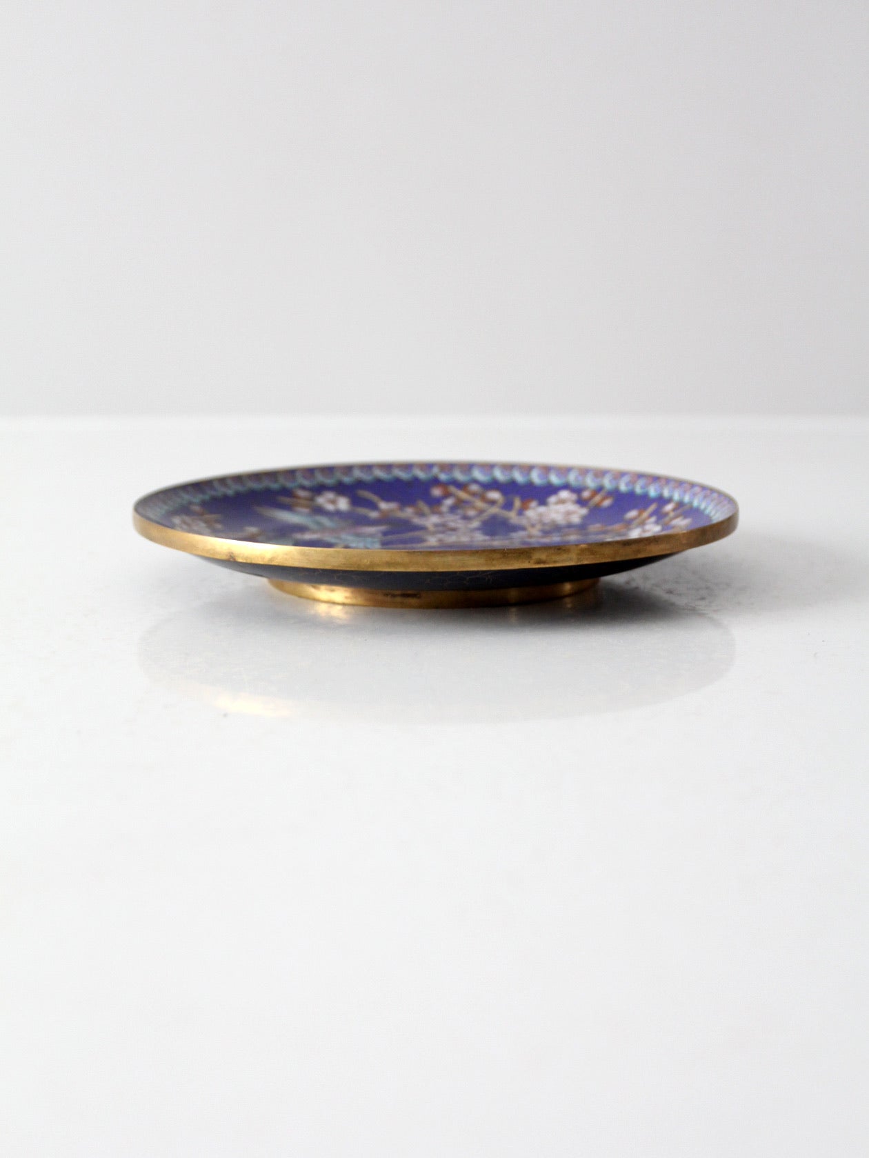 vintage cloissone floral plate