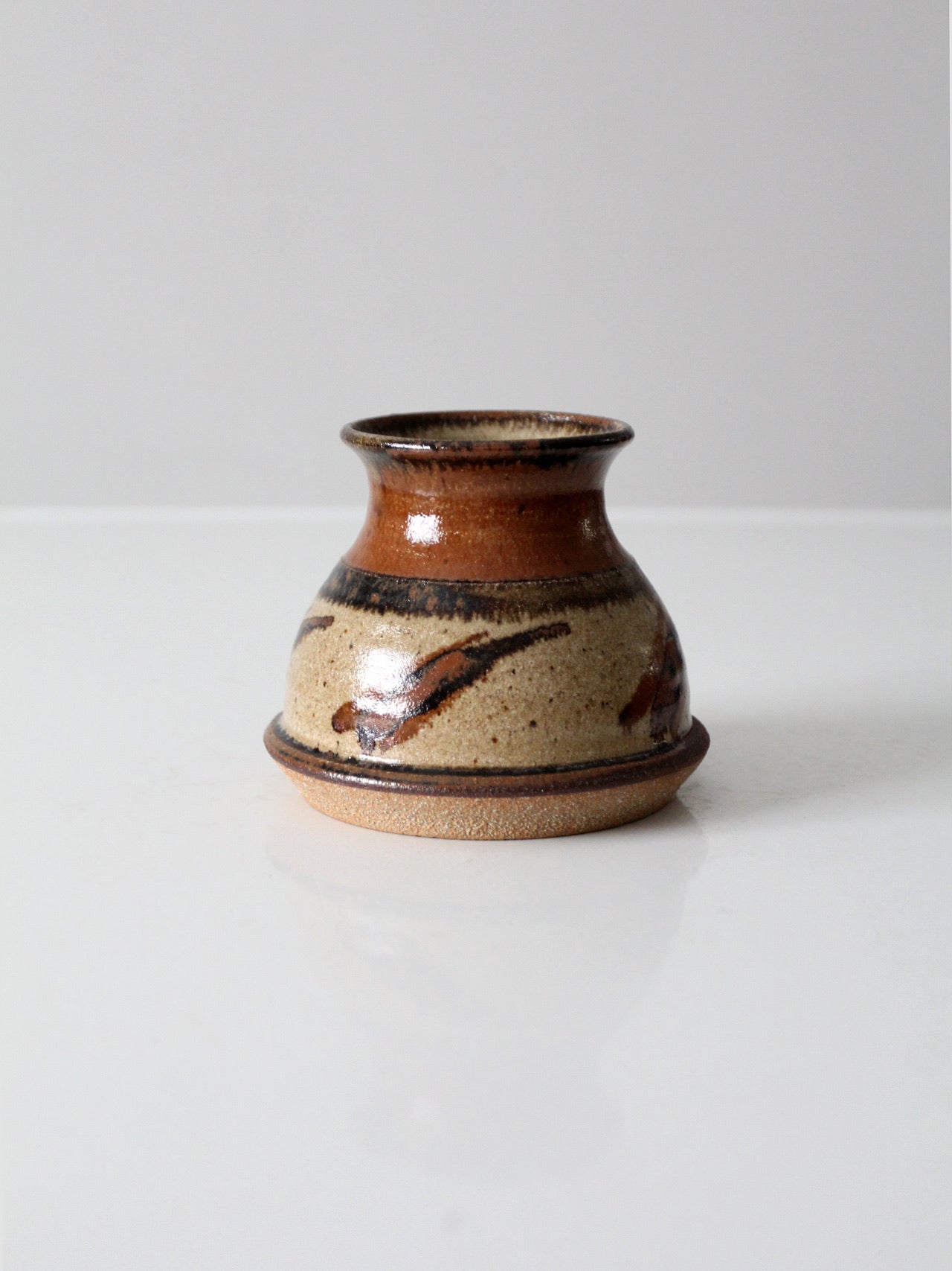 vintage studio pottery vase