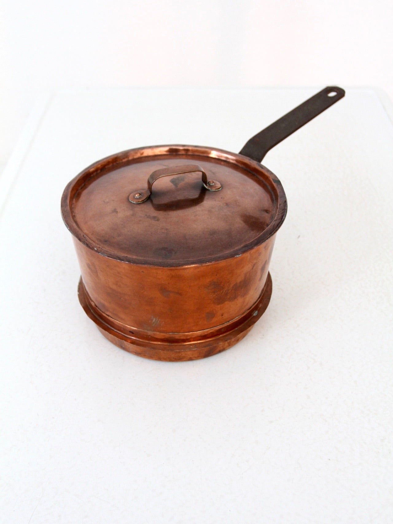 antique copper pot