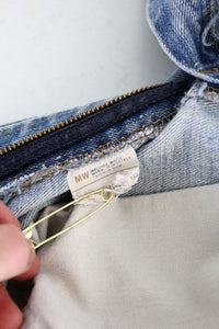 vintage jc penney denim jeans tag