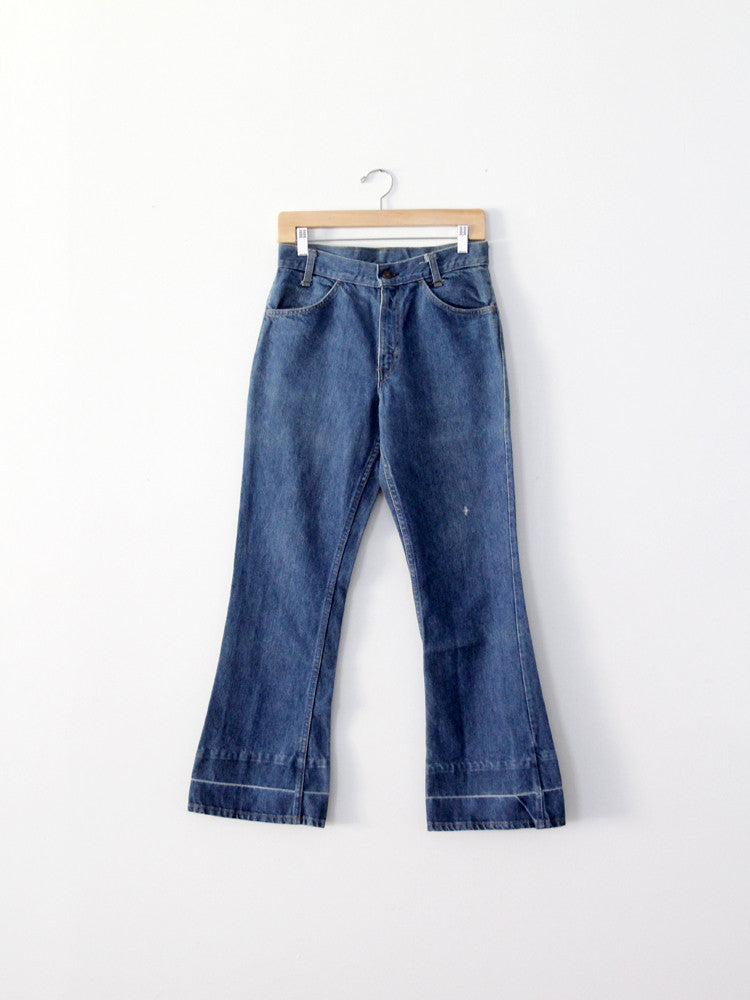 vintage 70s Levis 646 denim jeans, 29 x 30