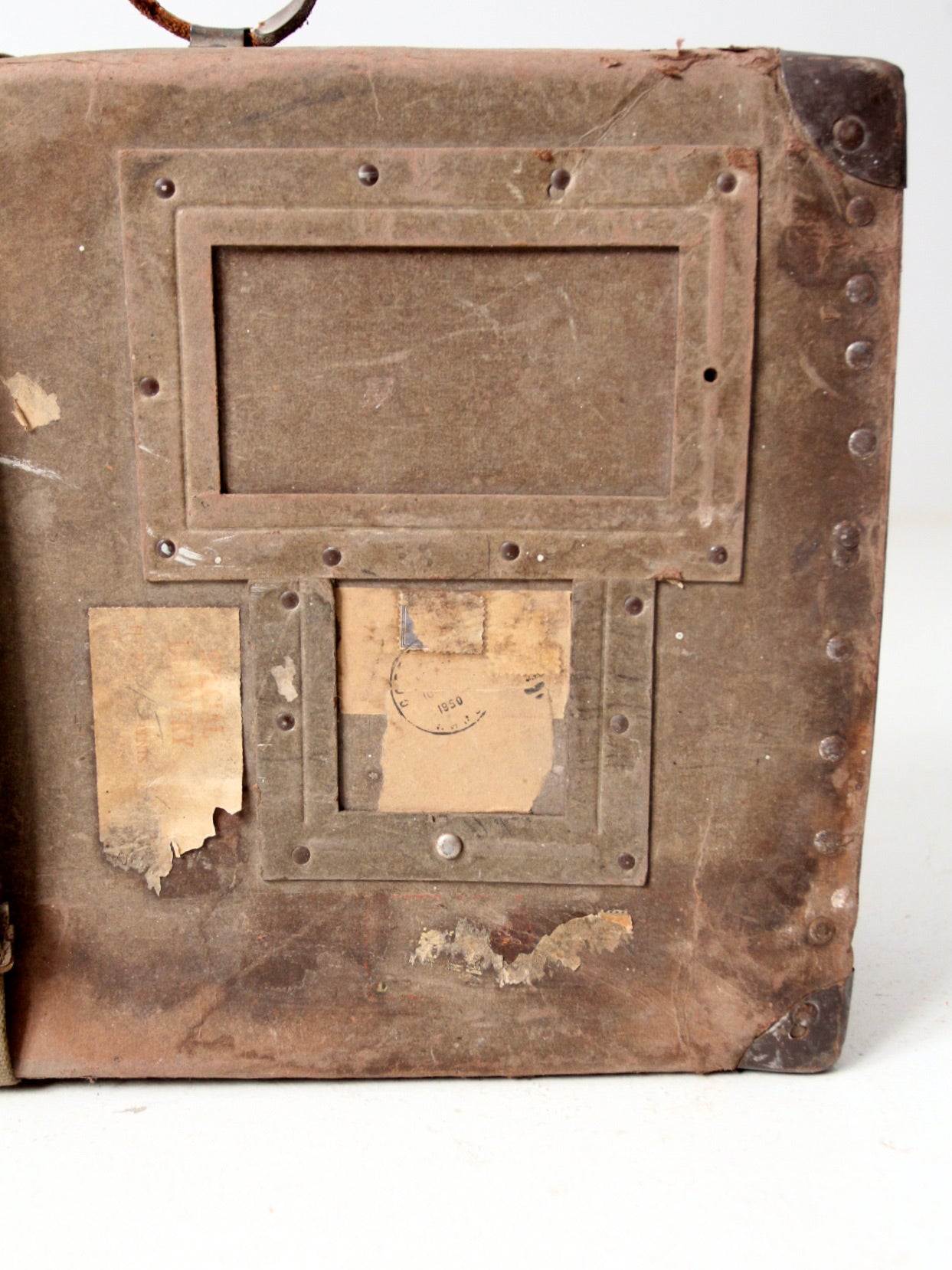 1950s army laundry mailer box