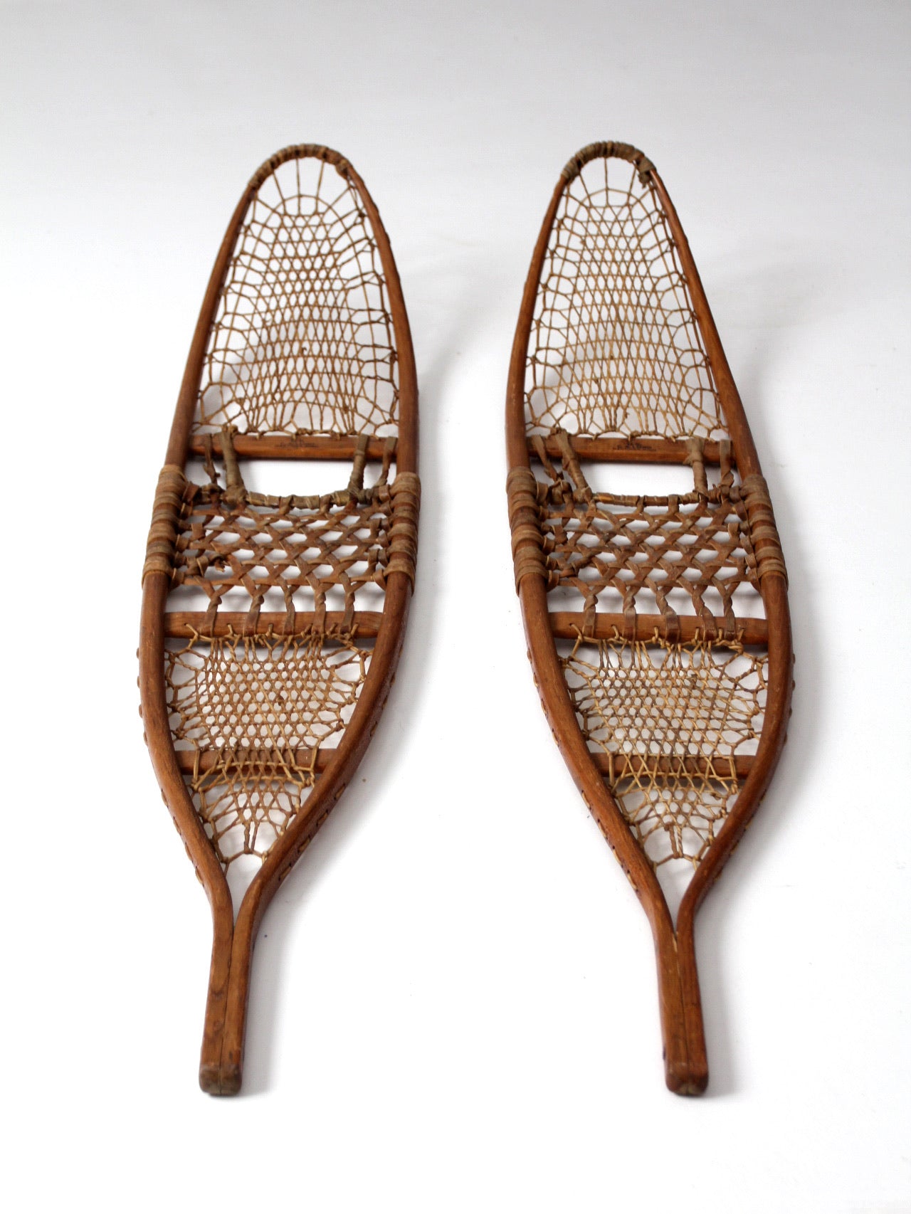 vintage CA Lund snowshoes