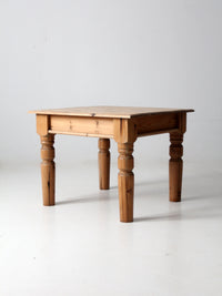 antique wooden side table