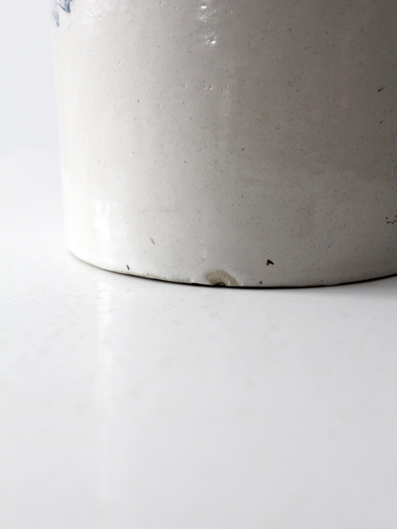 antique Western Stoneware crock jug