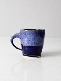 vintage studio pottery mug