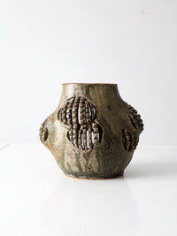 vintage studio pottery vase