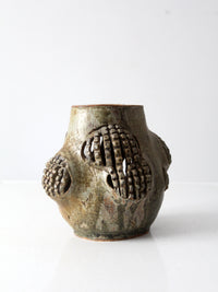 vintage studio pottery vase
