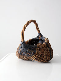 antique buttocks basket