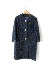 vintage 60s tweed coat