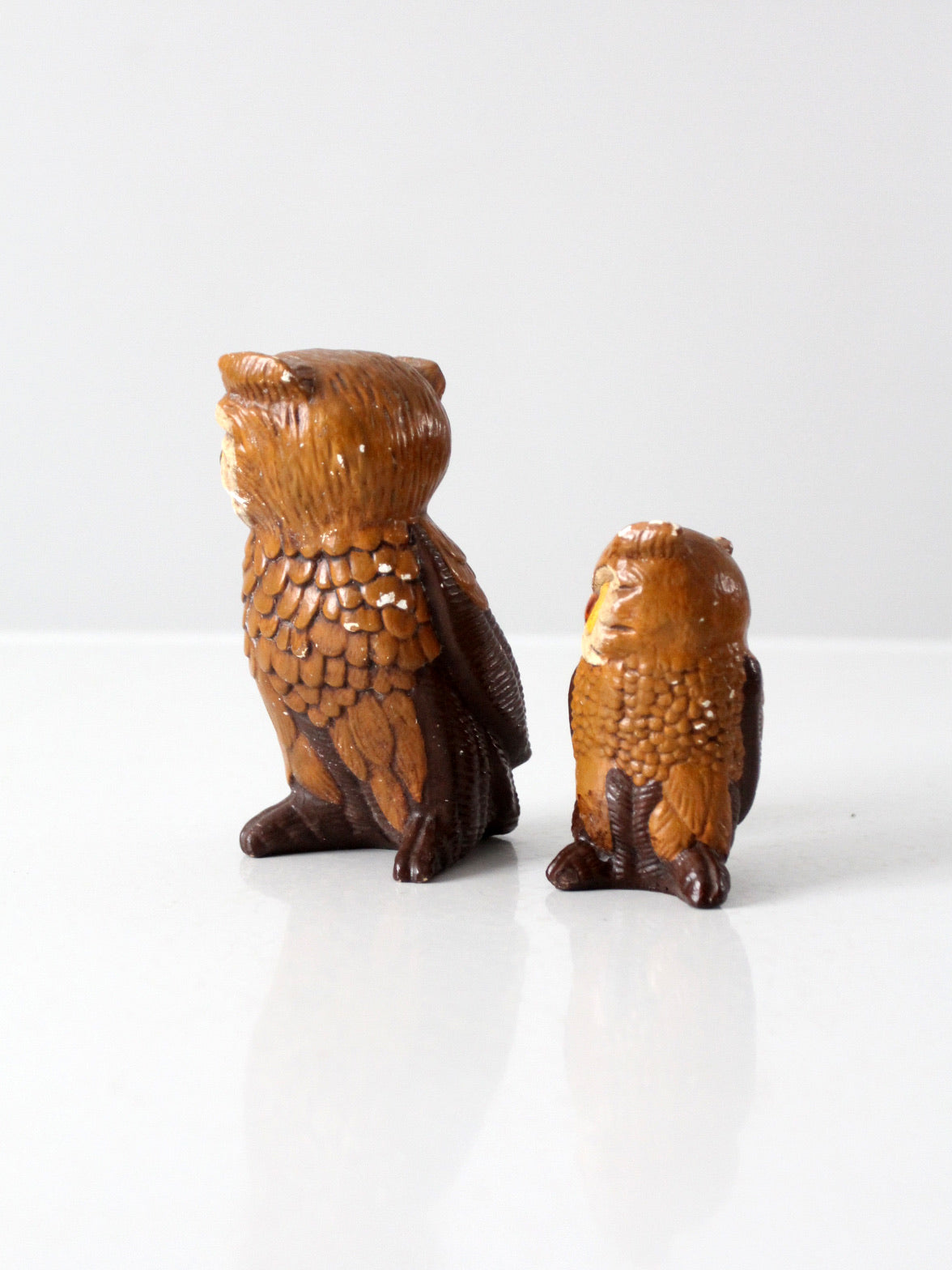 mid-century owls pair