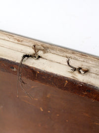 antique beveled glass mirror