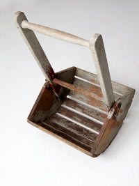 antique rocking laundry wash tub