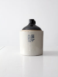 antique Western Stoneware crock jug